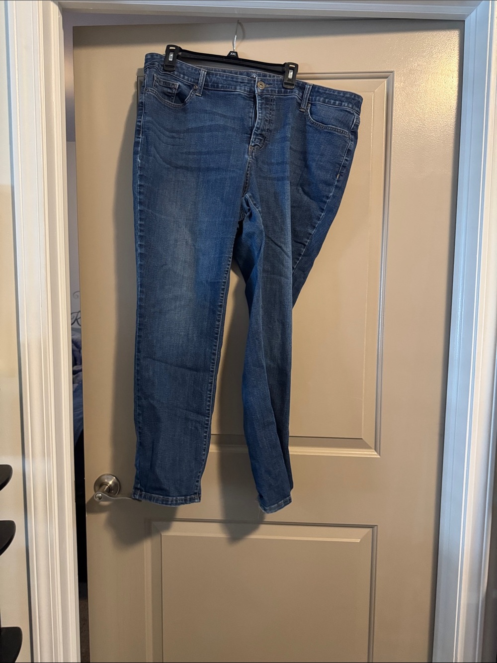 St. John's Bay Women's Medium Blue Skinny Jeans